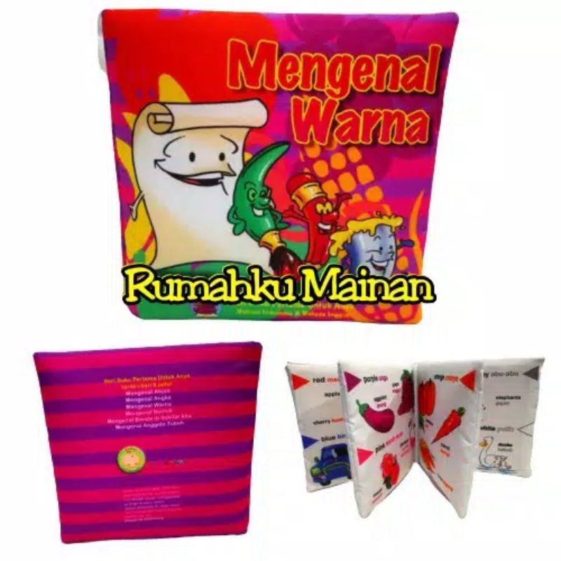 Buku bantal edukasi, murah, original, aman untuk bayi