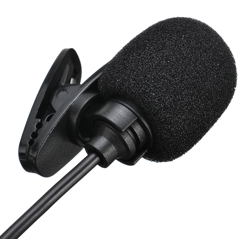 Universal 3.5mm Jack Plug Flexible Mini Notebook Computer PC Laptop Smart Phone Wired Audio External Microphone With Clip