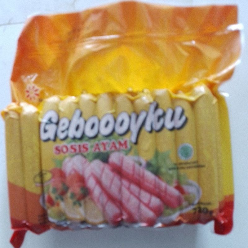 

Gebooyku Sosis Ayam isi 32 pcs 730gr