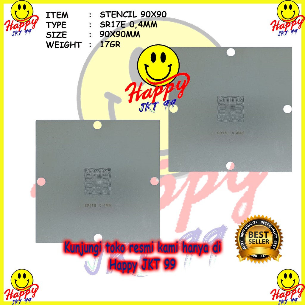 [ HAPPY JKT 99 ] STENCIL 90X90 HM87 SR13H SR17D SR13J SR17E