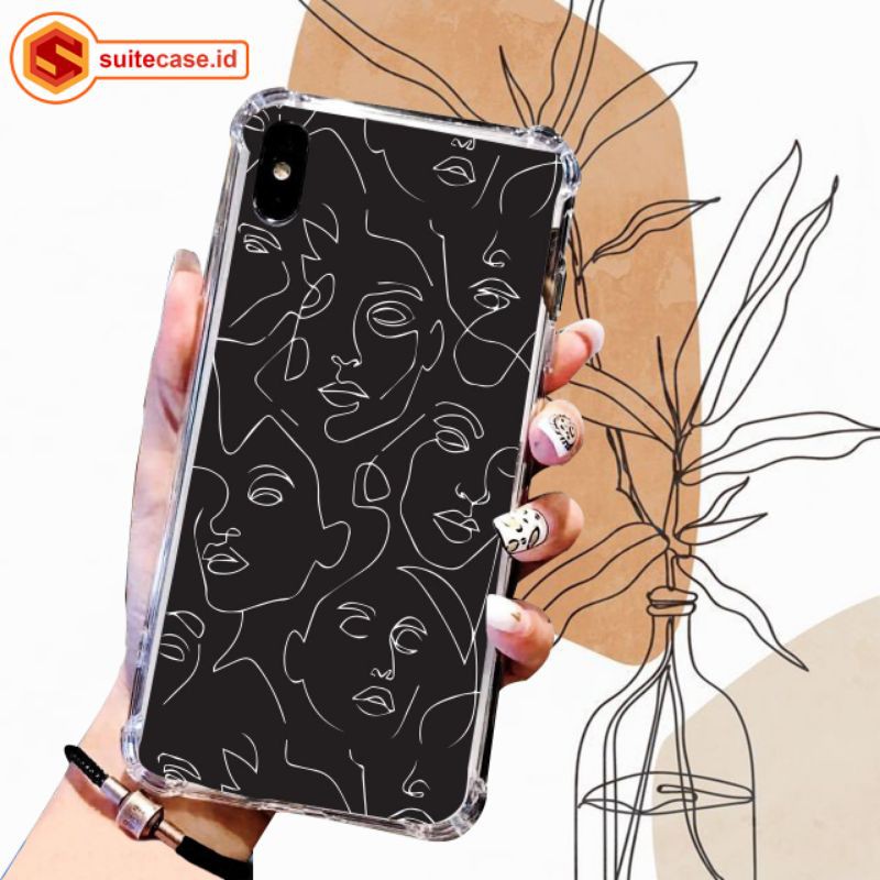 

Akrilik Case Premium - Aesthetic (black, pink, white)