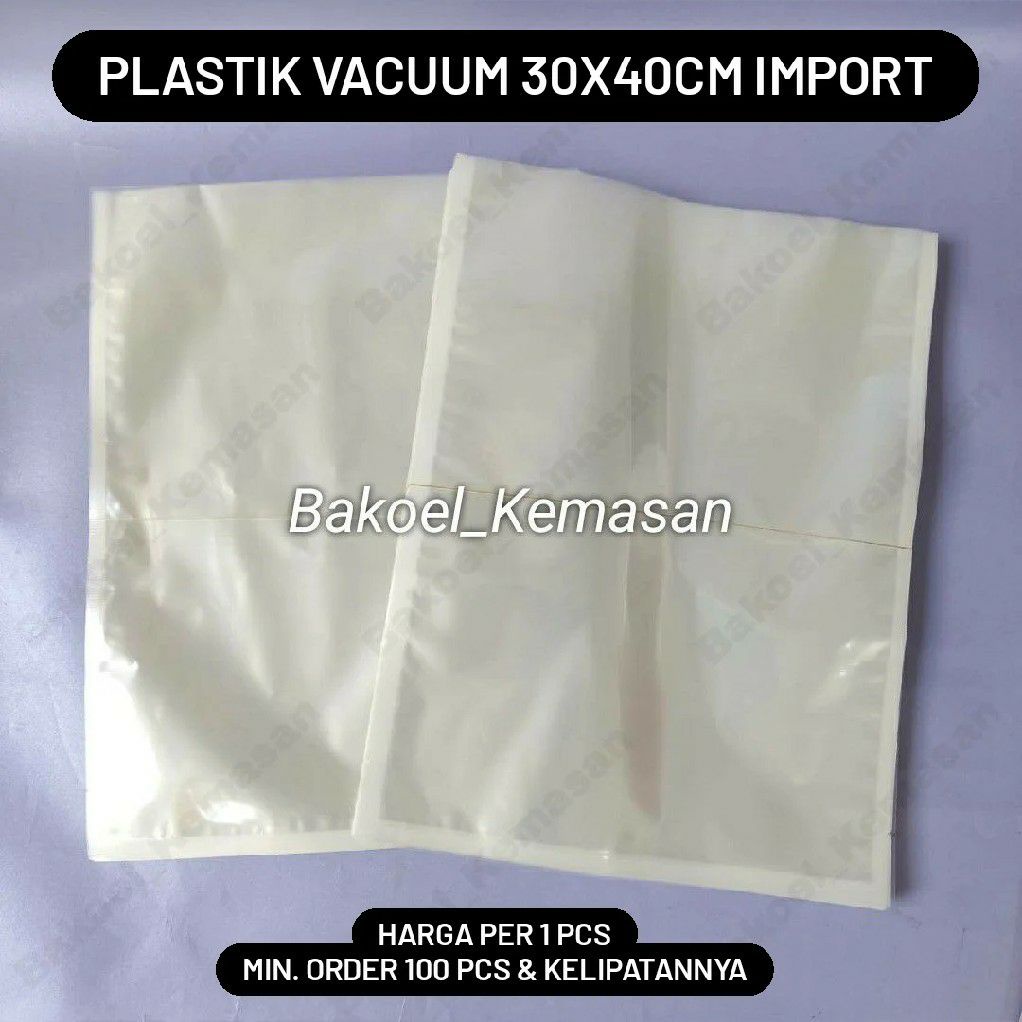 Jual Plastik Vacuum / Plastik Vacum 30x40 / Plastik Vakum Polos IMPORT ...