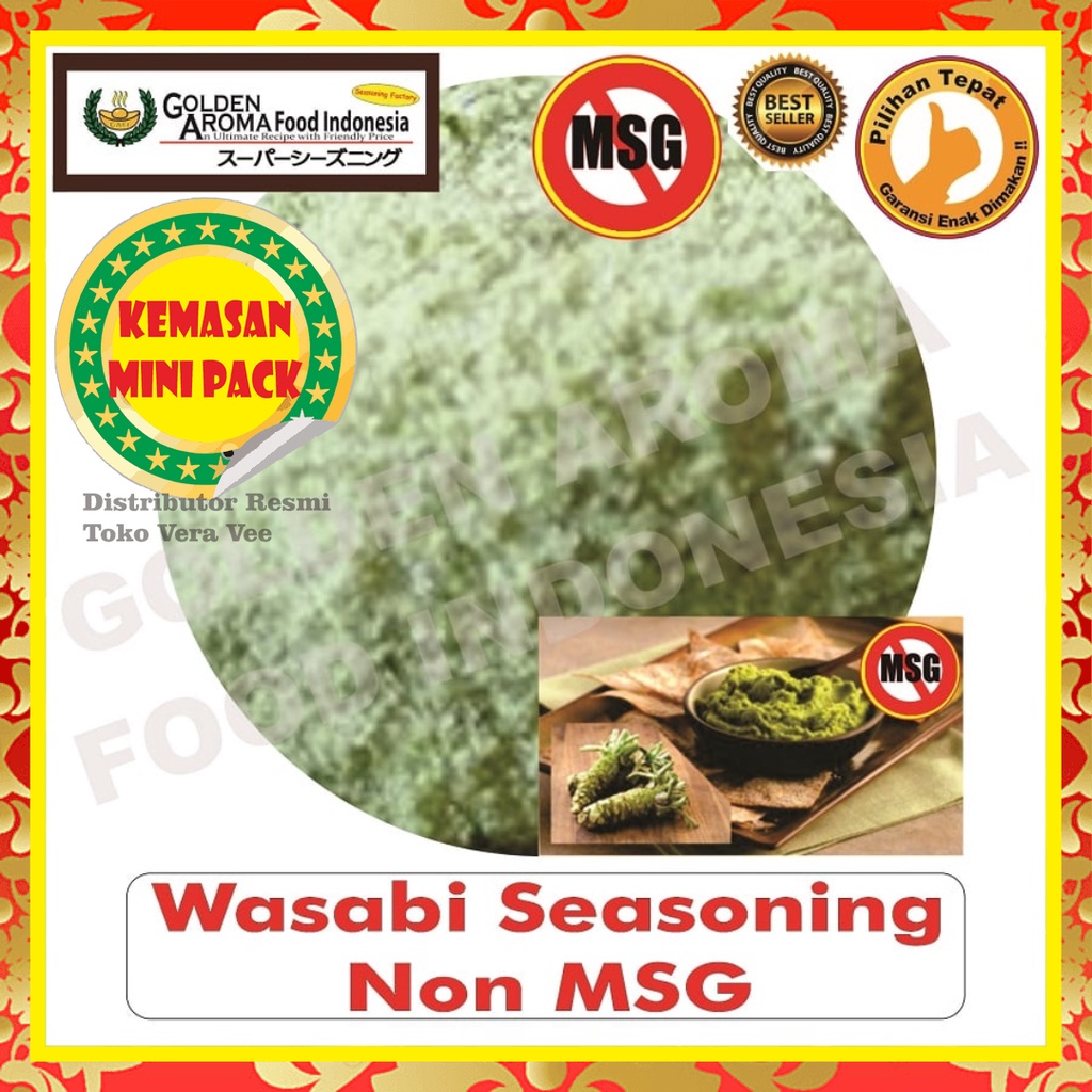 

Bumbu Tabur Rasa Wasabi Seasoning Non MSG 50Gr Bubuk Tabur Wasabi Seasoning Non MSG Powder Aneka Asin Manis Gurih Terbaik Premium Enak Impor Instan Grosir Kentang Goreng Basreng Buah Cimol Kripik Pisang Keripik Singkong Makaroni Cilung Jambu Gorengan