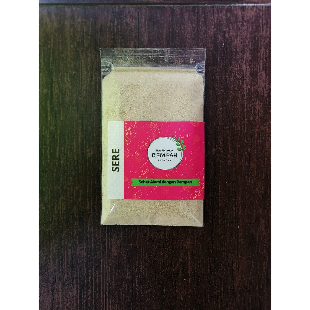 

Bubuk Sereh / Daun Serai / Lemongrass Powder 10 Gram