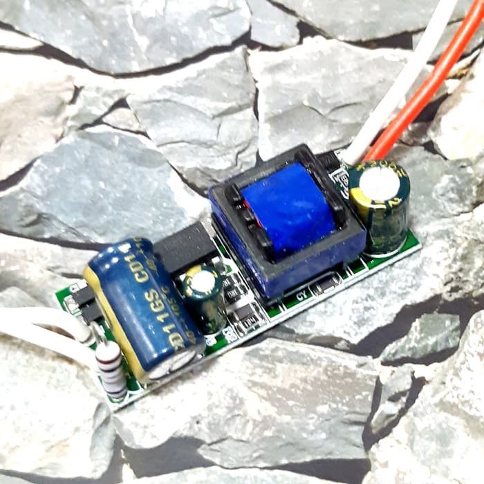 Driver LED 12w - 18w untuk lampu LED HPL CRE COB Power Supply Adaptor