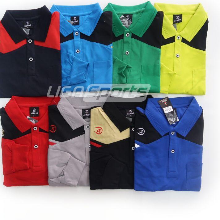 Terjangkau Baju saku kaos kerah Olahraga Athlet saku SC 37
