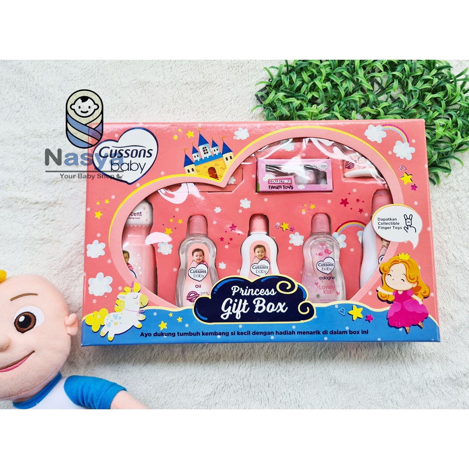 [R-068] Cussons Baby Gift Box Blue &amp; Pink - Hadiah - Set Kado Bayi