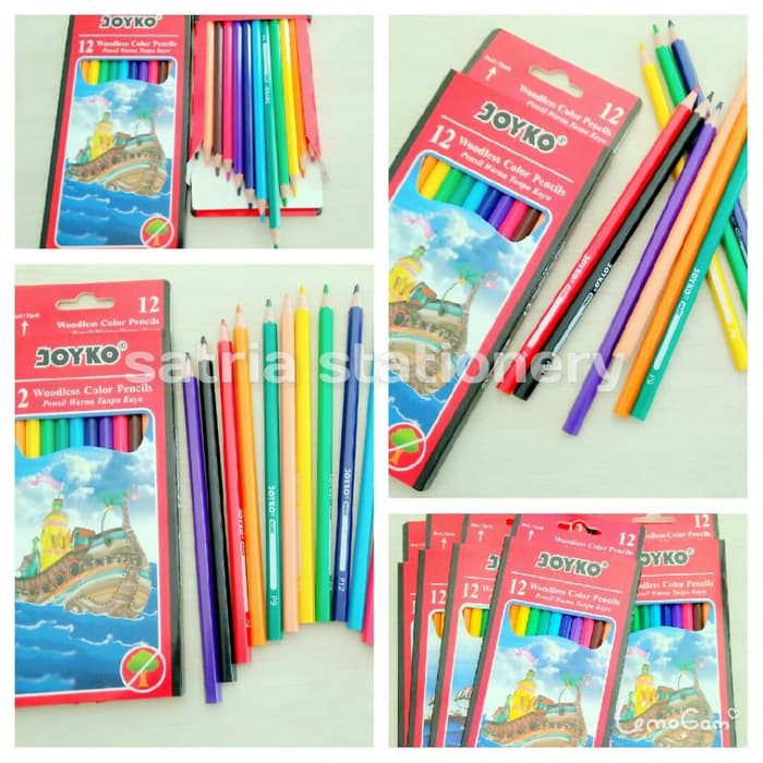 

PULAS JOYKO / PENSIL WARNA JOYKO 12 PANJANG CP-103