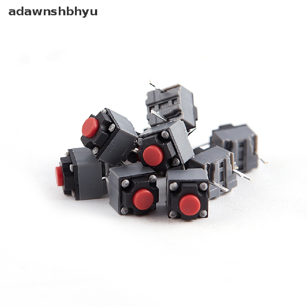 Adawnshbhyu 10Pcs Kailh Tombol Mute 6*6*7.3 Saklar Silent Tombol Mouse Wireless Micro Switch