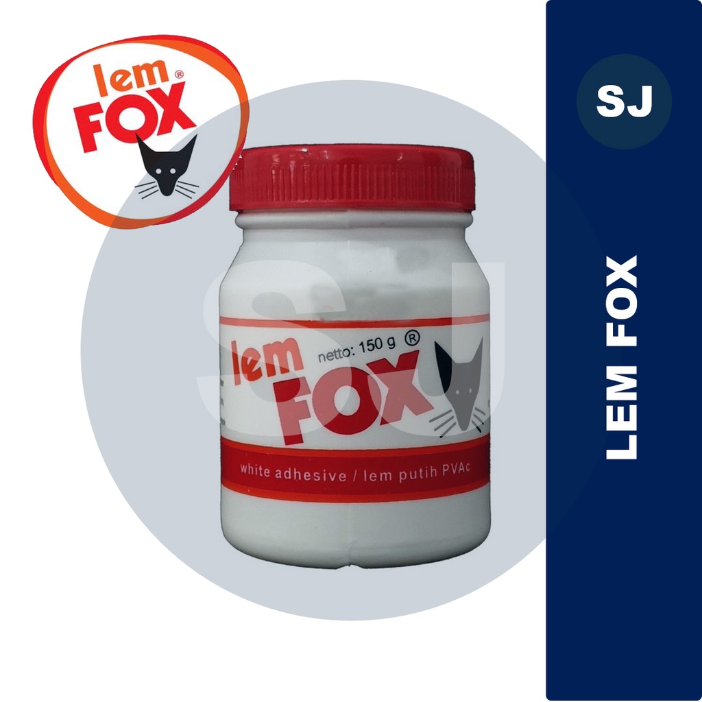 

lem fox 150 gram perekat merk fox
