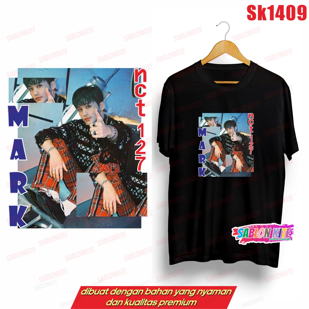 MURAH!!! KAOS NCT 127 MEMBER SK1409 JAEHYUN MARK TAELIL HAECHAN JOHNNY JUNGWO TAEYONG YUTA