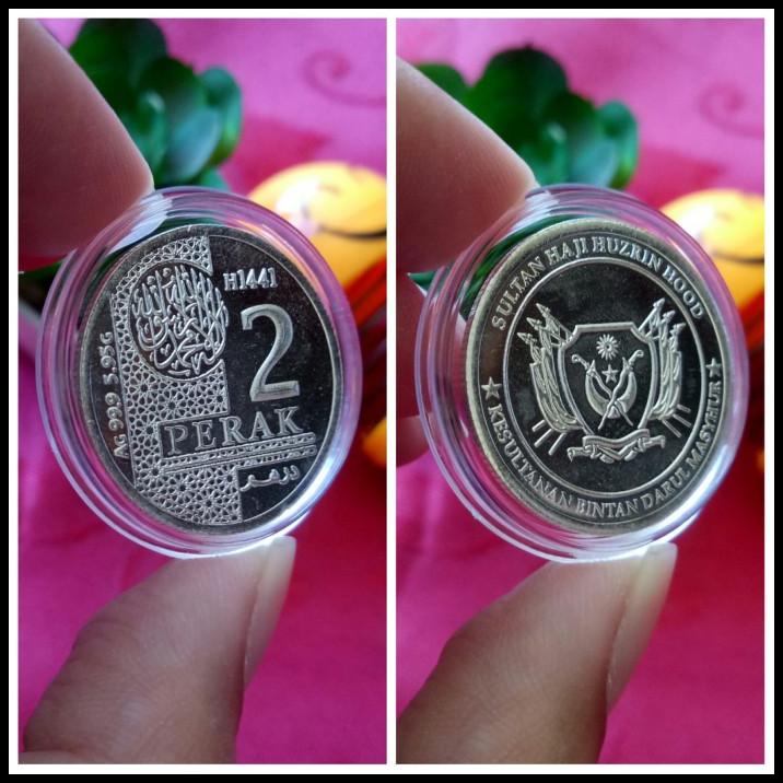 Koin Silver 2 Dirham Wakala Kesultanan Bintan Bukan Perak Imn Nadir
