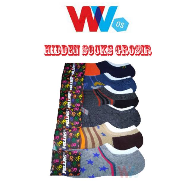 Hidden socks Fellas Pria Harga Grosir