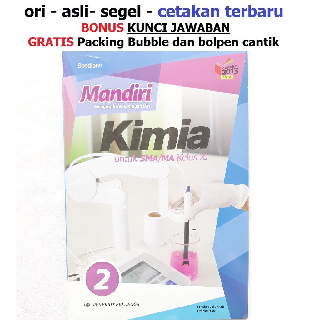 Buku Mandiri Kimia Sma Kelas 11 Xi K13 Soal Jawaban Kurtilas Shopee Indonesia