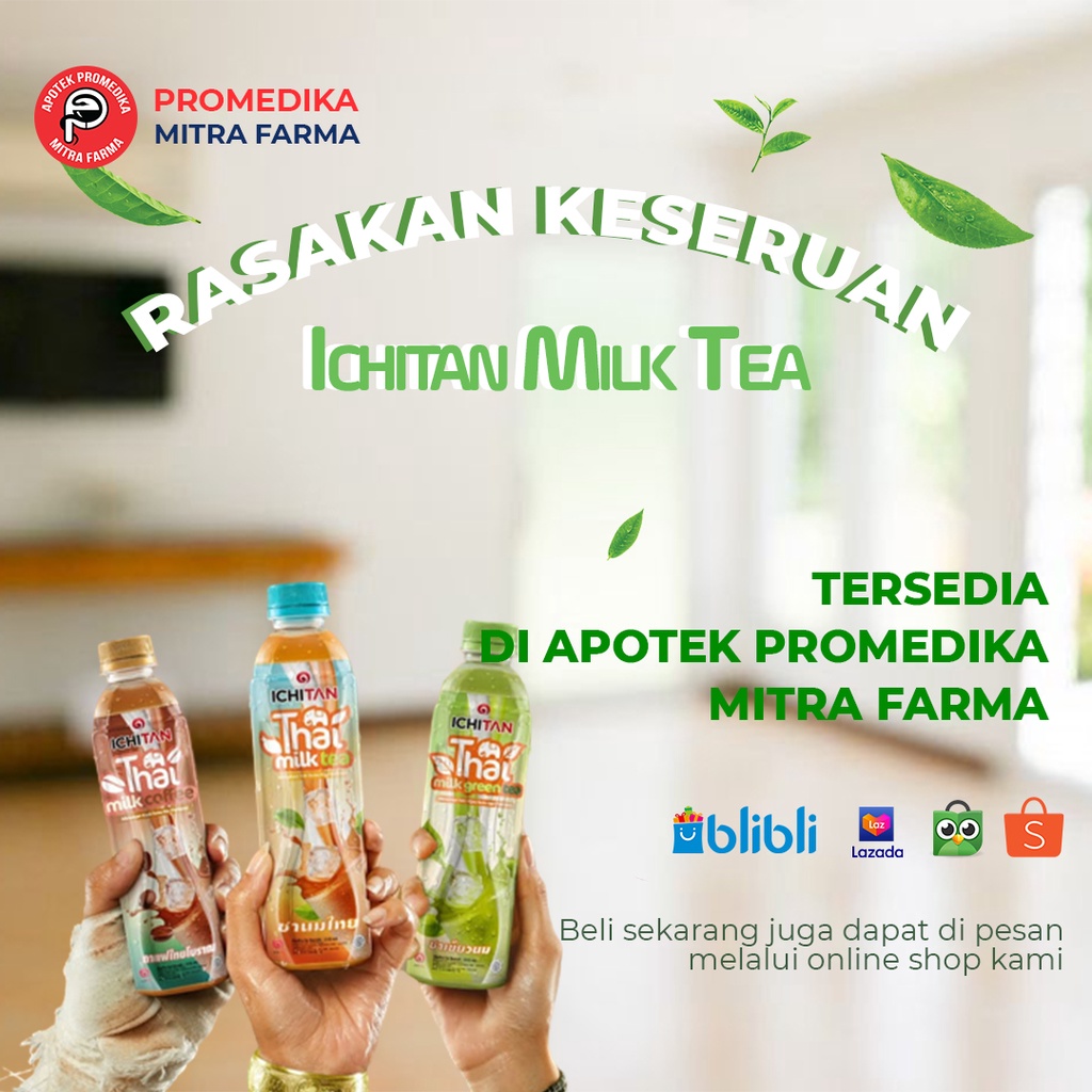 

Ichitan Thai Milk 310 ml / Botol / Minuman Teh susu