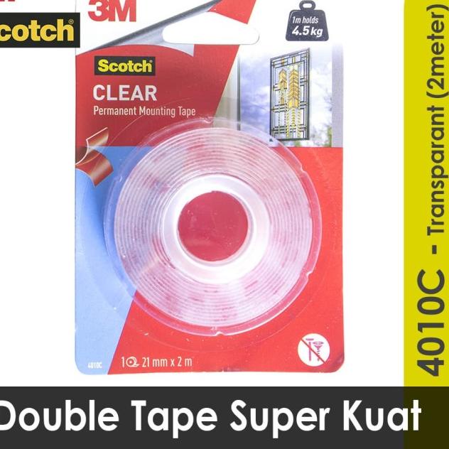 

➥ 3M Scotch Double Tape VHB Mounting Transparant 4010C 21 mm x 2 m ➴