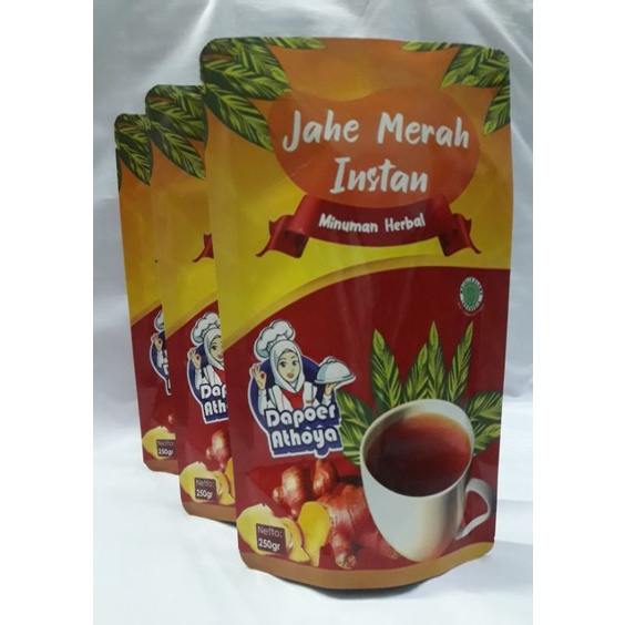 

Jahe Merah Instan gula aren 250 gr