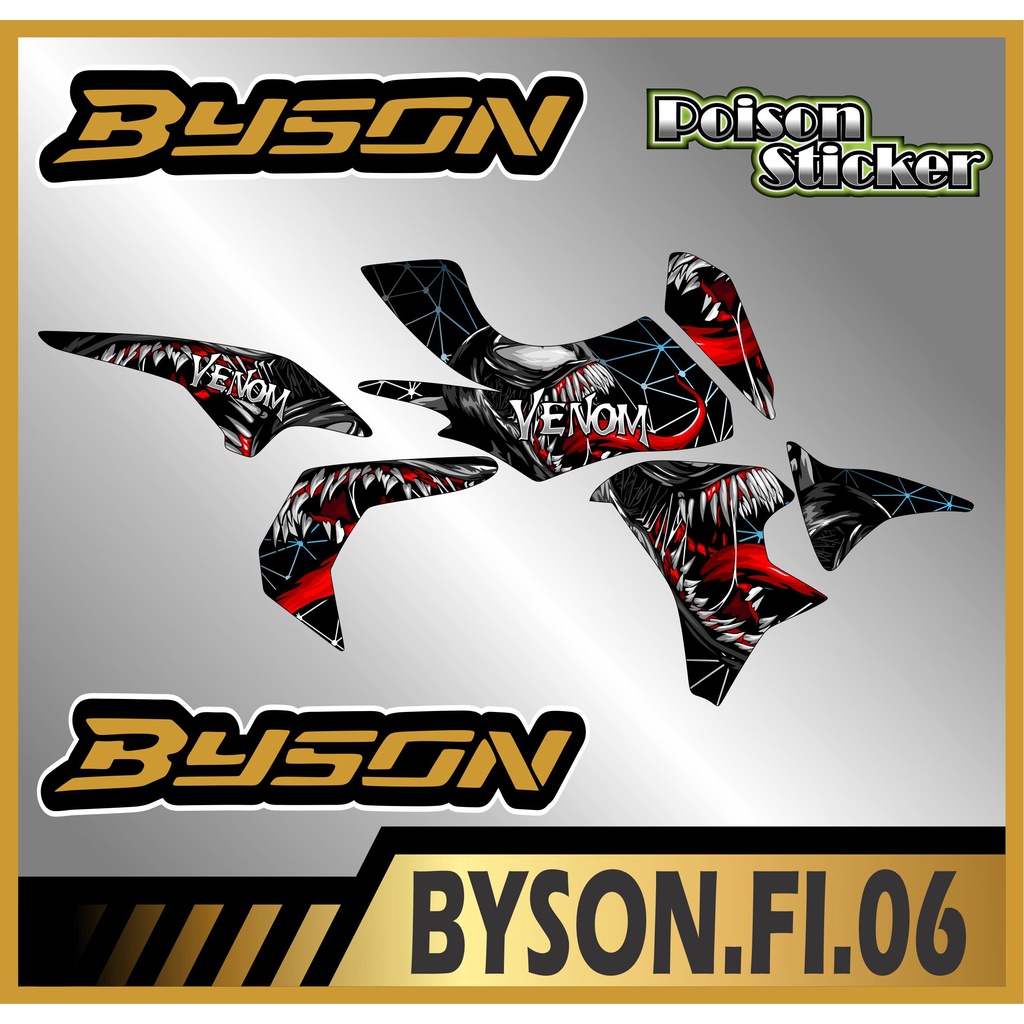 STRIPING STICKER BYSON FI STIKER BYSON FI NEW STICKER LIS LIST BYSON FI CODE 06