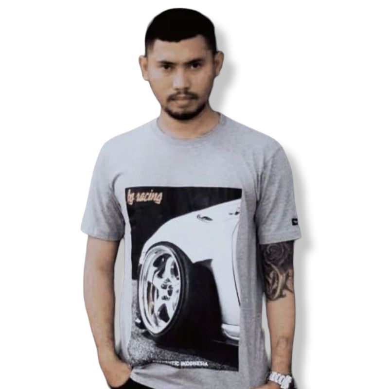 TSHIRT BG RACING WORK | KAOS RACING | KAOS OTOMOTIF
