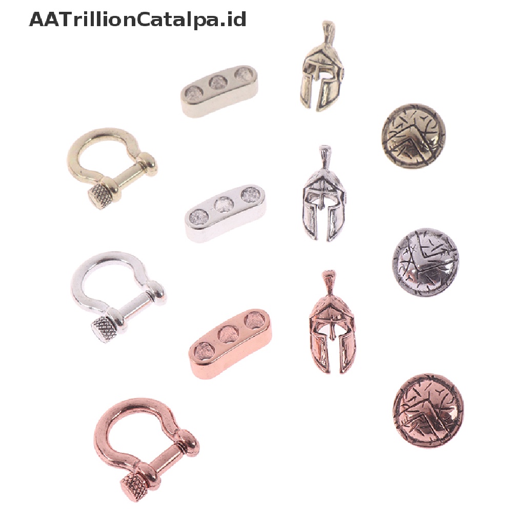 Aatrillioncatalpa 4PCs Tali Lanyard EDC Dengan Manikmanik Untuk Payung