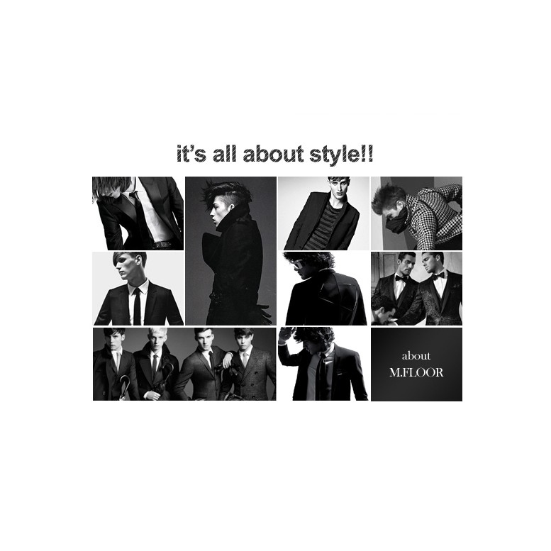 Blazer Black Homme Korean Style