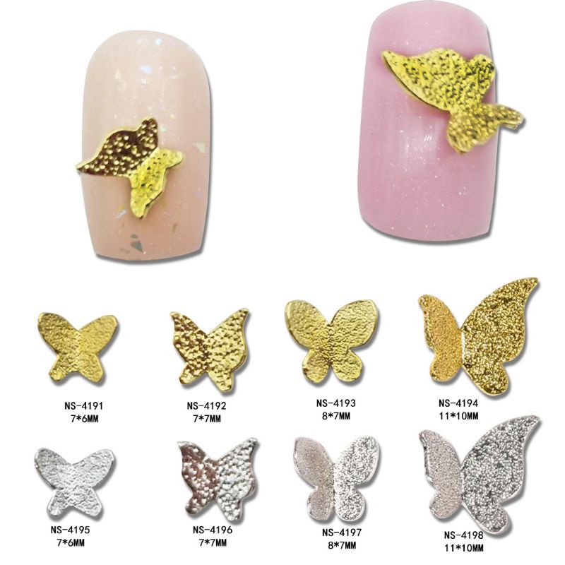 Charm nail pita / Nail bow white colour