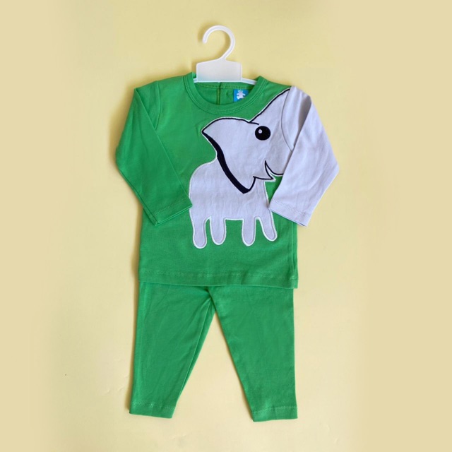 Setelan Anak Baby Elephant Set (6-12 bulan)