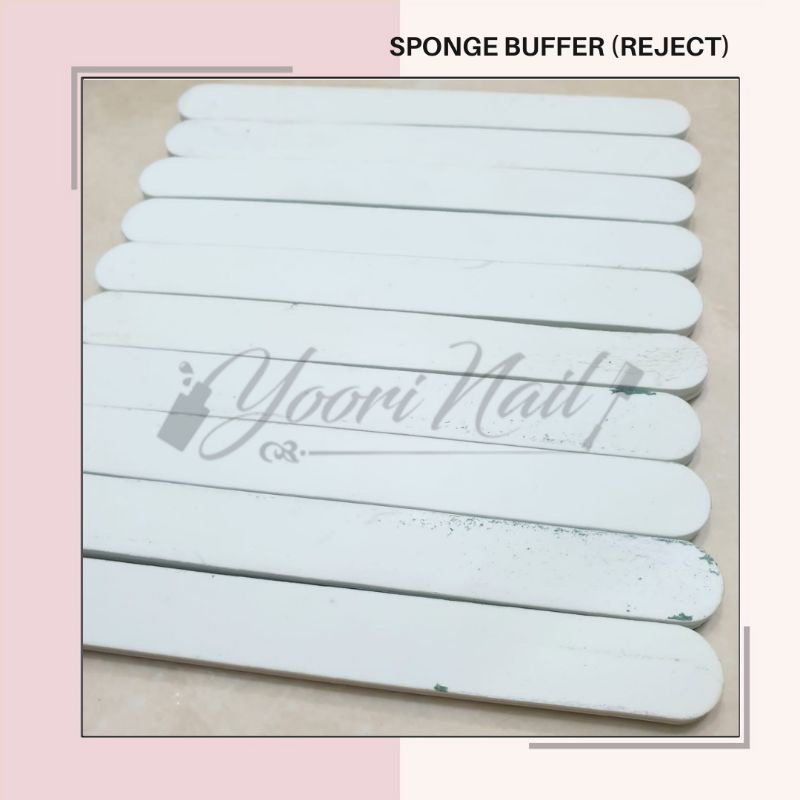 Sponge Buffer buffer halus pengilap kuku shining