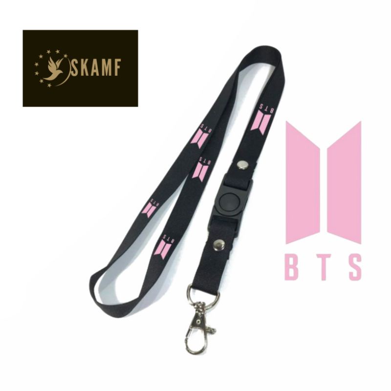 

Lanyard BTS tali lanyard KPOP KOREA gantungan kunci name tag id card kartu nama / lanyard podss vapee BTS KOREA gantungan / bisa cod lanyard best seller / oring lengkap