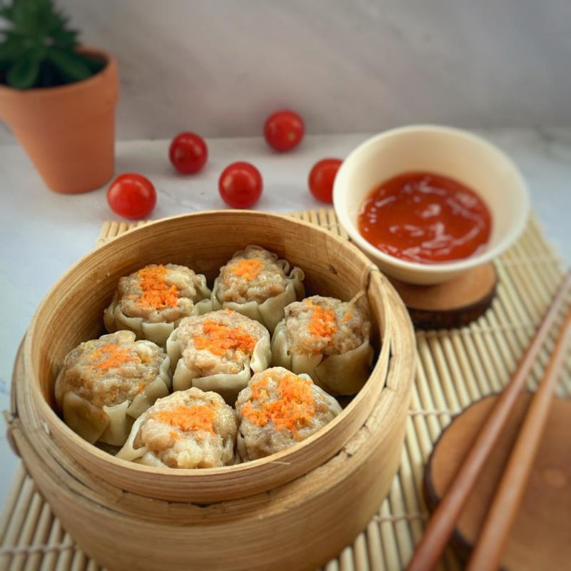 

Homemade Frozen Dimsum - Carrot (Wortel)