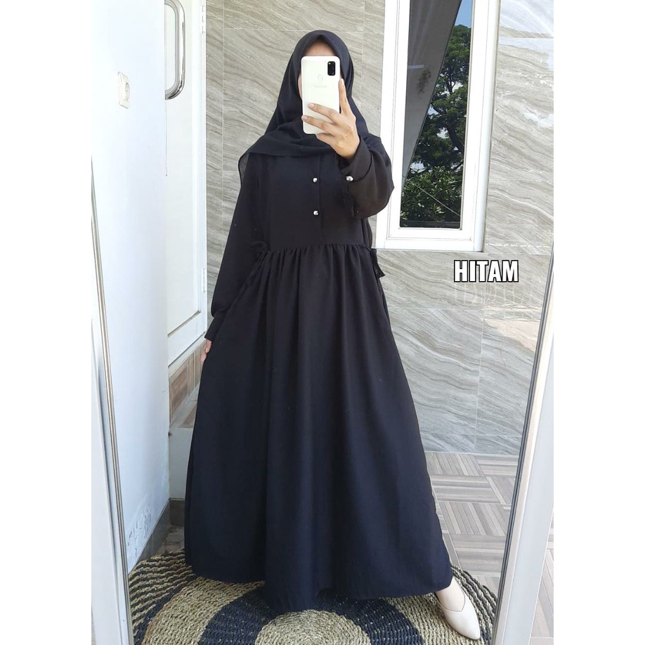 Gamis Kareen Ity Crepe size L - XL / basic dress