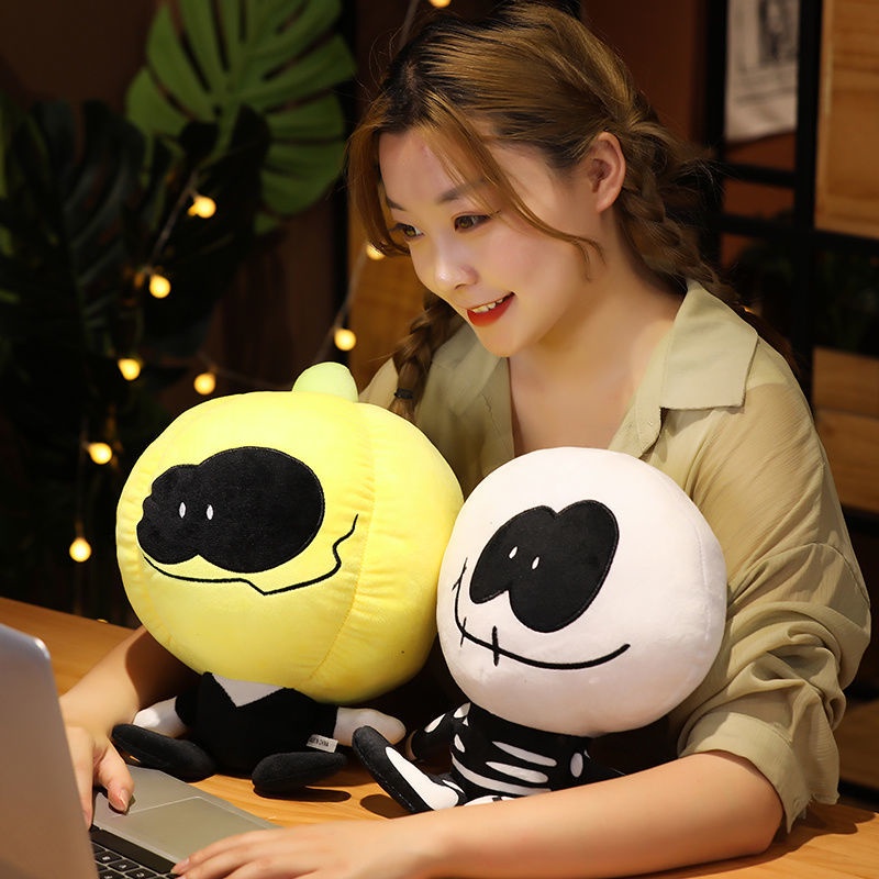 Boneka Friday Night Funkin Mainan Anak Stuffed Plush Lembut Plush Toy  Captain Pico Whitty Boneka Fu