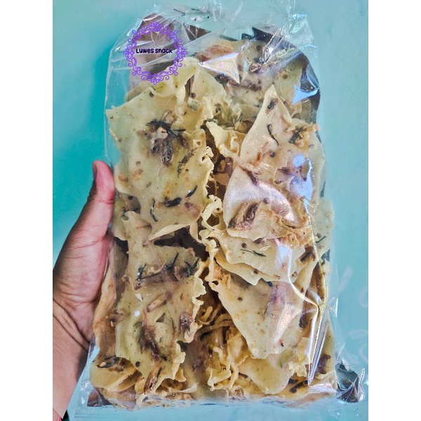 

rempeyek teri isi 200gram-peyek teri-rempeyek reyah-rempeyek enak murah gurih-makanan ringan