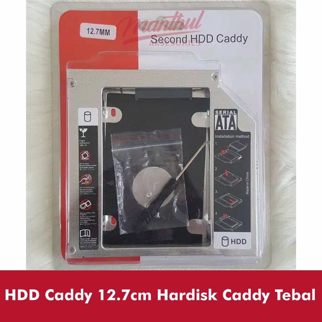 HDD Caddy 12.7cm Hardisk Caddy Tebal