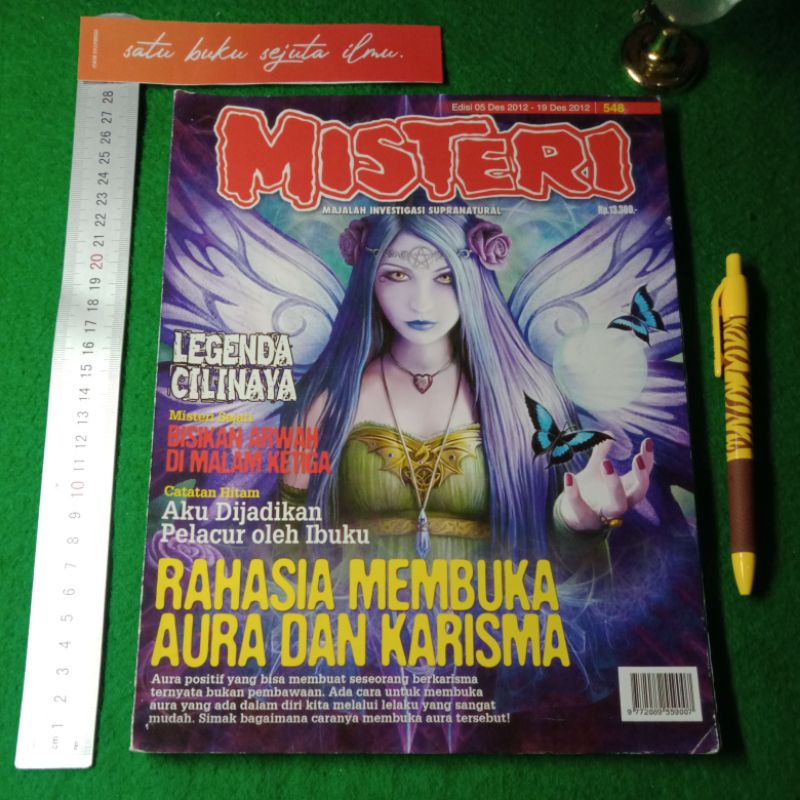 Jual Majalah Misteri Edisi Rahasia Membuka Aura Dan Karisma Shopee