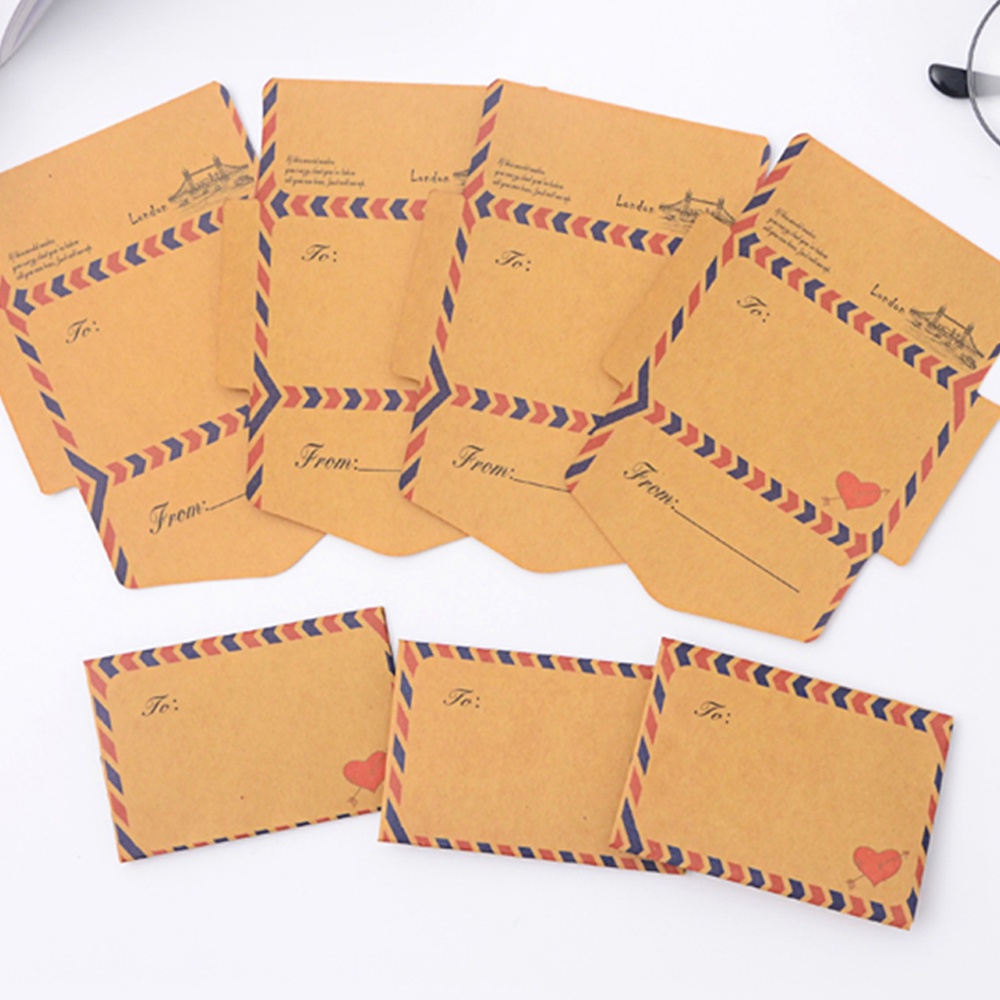 QUINTON Creative Memo Pad School Office Supply Notepad Envelope 45 pcs/set Student Stationery Kraft Paper Vintage Writing Pads