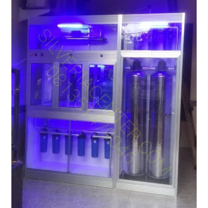 2isi 1cuci 2tabung mineral mesin alat depot air minum isi ulang galon baru tanpa tandon( BISA COD ba