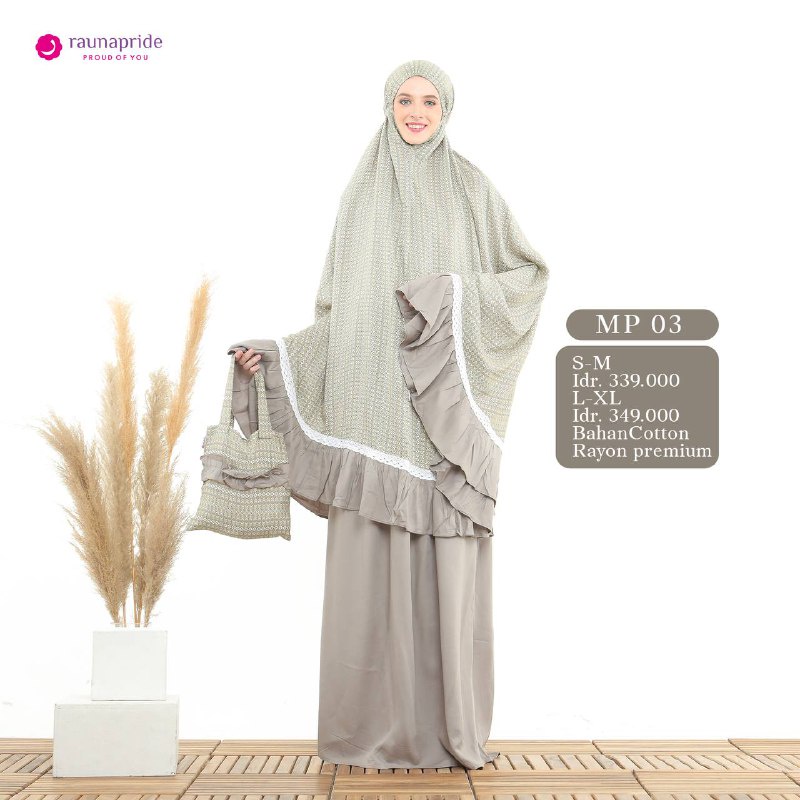 Rauna Mukena / MP -03 / Fashion Muslim