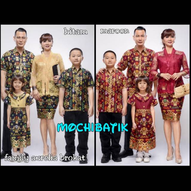 BATIK FAMILY KELUARGA ROK N BLUS WANITA AURELIA BROKAT