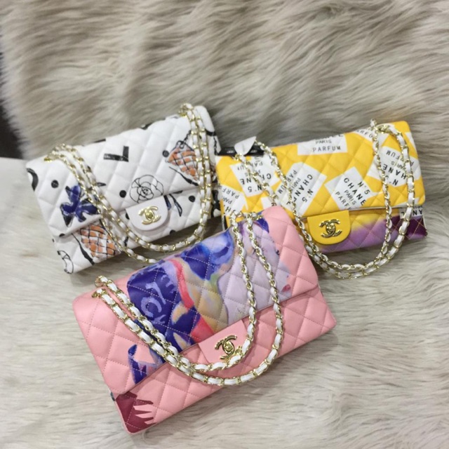 Chanel Print 1113-P# with Dustbag Semipremium Authentic