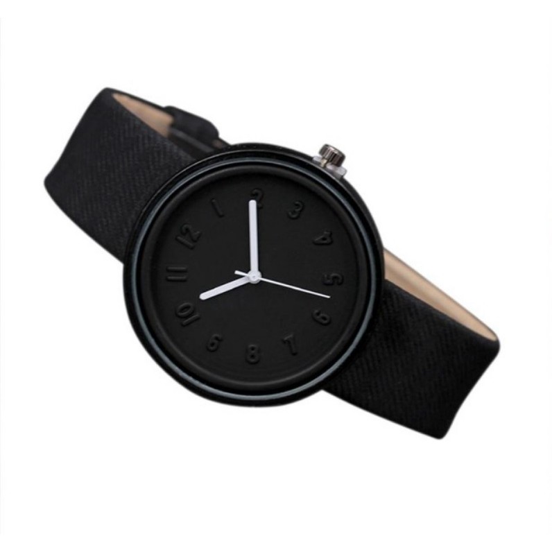 Jam Tangan Canvas Fashion Korean Style Unisex Quartz Watch