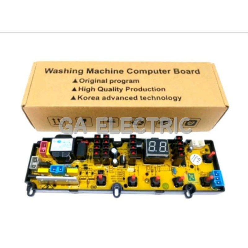 MODUL PCB S6001 MESIN CUCI ELECTROLUX TOP LOADING EWT-754XW EWT-854XW