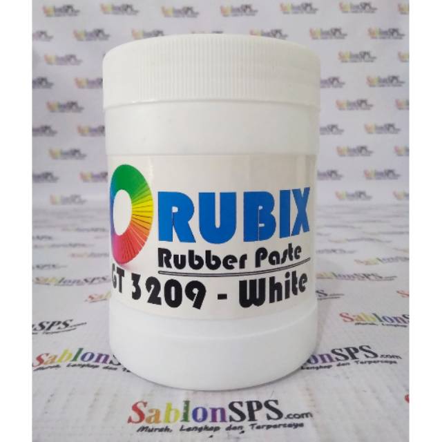 TINTA SABLON RUBBER GLOSSY RUBIX GT 3209 WHITE 500gr