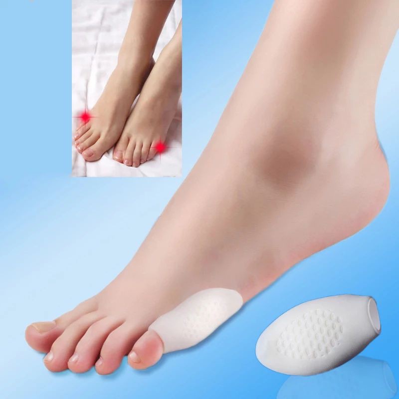 SILICON JARI KAKI INSOLE PELINDUNG JARI SOL SILICON GEL ANTI JARI LECET