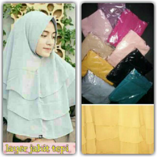 Khimar 3layer