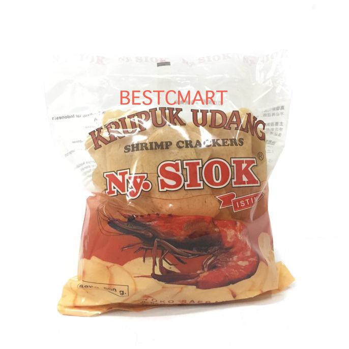 

Dijual Ny. Siok Krupuk Udang (Shrimp Crackers) Lembar 500 Gr Terlaris