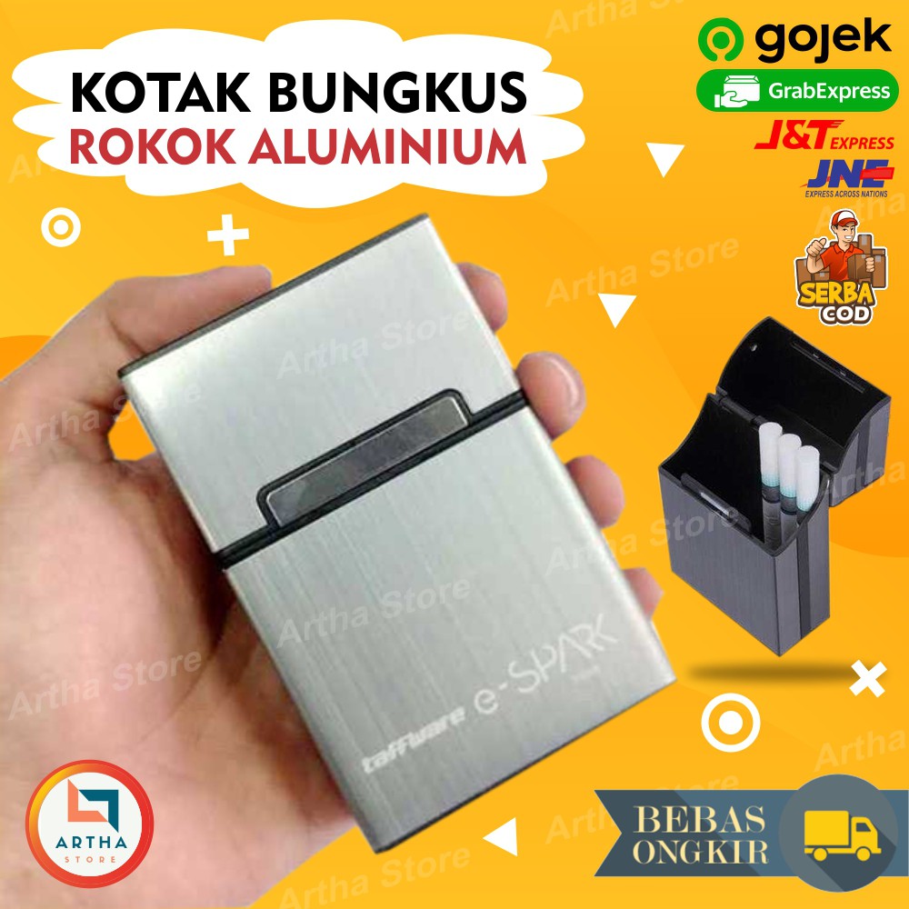 Kotak Bungkus Rokok Alumunium Wadah Roko Shopee Indonesia Kotak Bungkus Rokok Alumunium Wadah Roko Shopee Indonesia