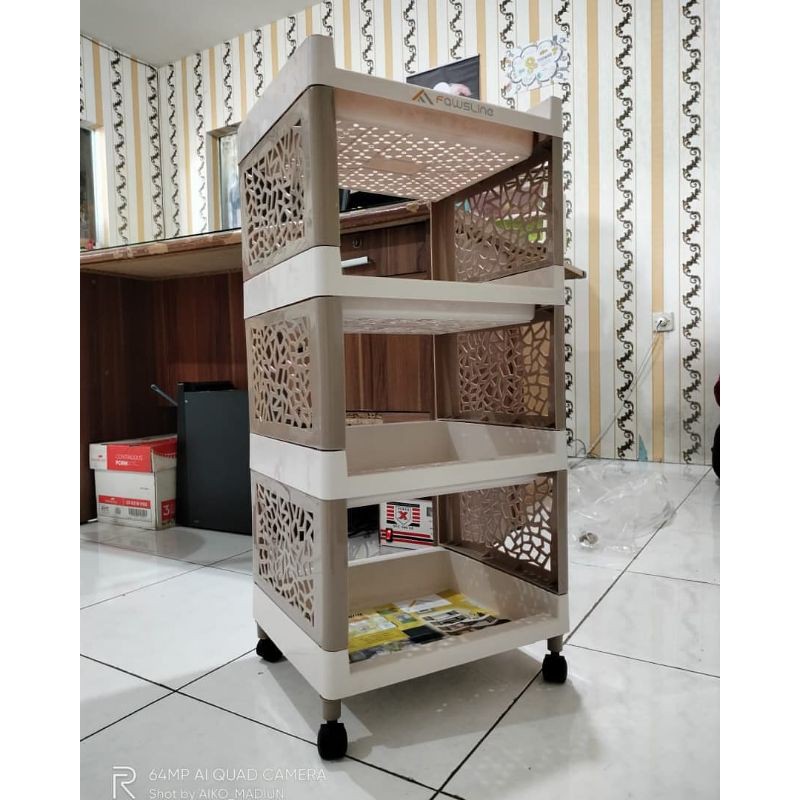 Rak Plastik Susun 4 Fawsline