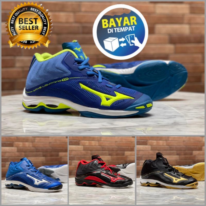SEPATU VOLLY//MIZUNO WLZ 6 MID//WLZ 6 MID//MIZUNO WLZ 6