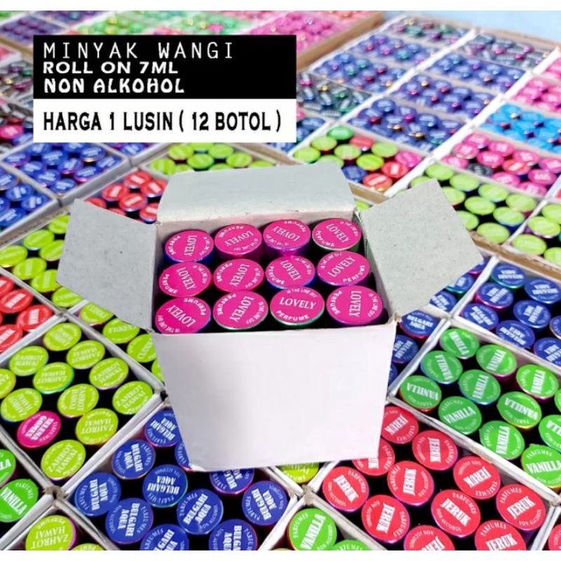 Bibit Parfum Wanita Roll On Wangi Best Seller For Women NON ALCOHOL (1 botol)